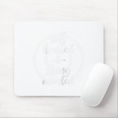 Stigma free - Mental Health Awareness Raglan Baseb Mousepad (Mit Mouse)