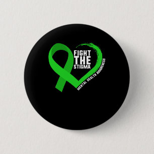 Stigma Mental Health Awareness Depression Anxi Button