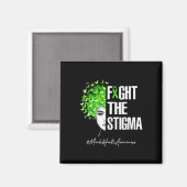 Stigma Mental Health Awareness Gift Magnet (Vorderseite/Rückseite)