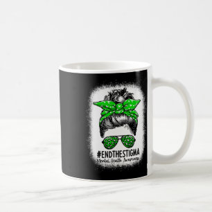 Stigma Messy Bun Women - Mental Health Awarene Kaffeetasse