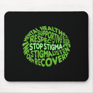 Stigma Psychische Gesundheit Bewusstseins Krieger  Mousepad