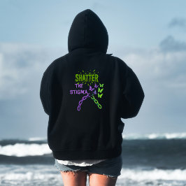 Stigma zerschlagen - Psychische Gesundheit Hoodie