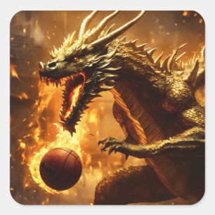 Stikar Kunsthandwerk Quadratischer Aufkleber