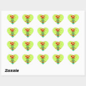 Stiker Heart to Mothers Day Herz-Aufkleber (Blatt)