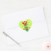Stiker Heart to Mothers Day Herz-Aufkleber (Umschlag)