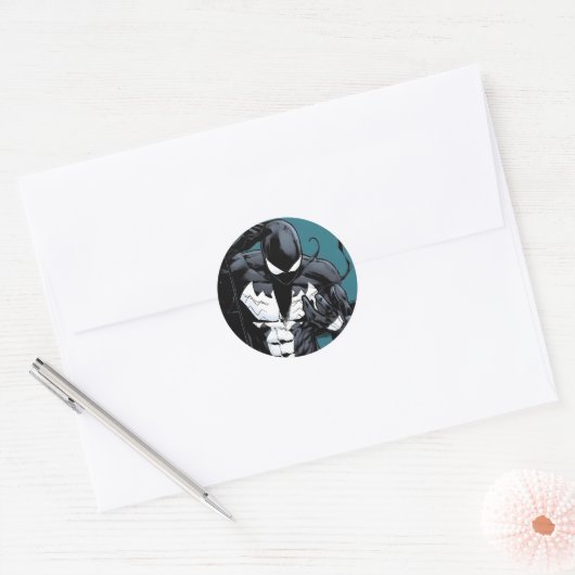 stiker runder aufkleber (Umschlag)
