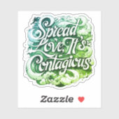 Stiker Spread Liebe Aufkleber (Blatt)