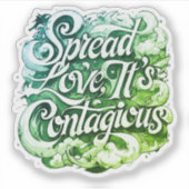 Stiker Spread Liebe Aufkleber (Vorderseite)