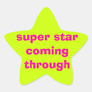 stiker Stern-Aufkleber