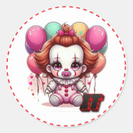 Stikers It Runder Aufkleber