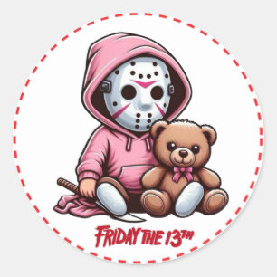 Stikers Venerdì 13 Runder Aufkleber