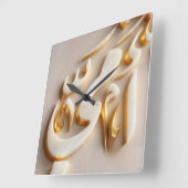 Stil: 10,75" quadratische Acrylmauer-Uhr Quadratische Wanduhr (Winkel)