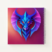 Stil: 8,5" x 8,5" SpiralNotebook Notizblock (Rückseite)