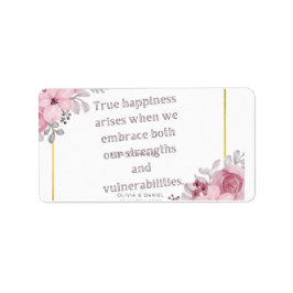 Stil: Adresslisten Behielt die Handkrämpfe im Scha Adressaufkleber