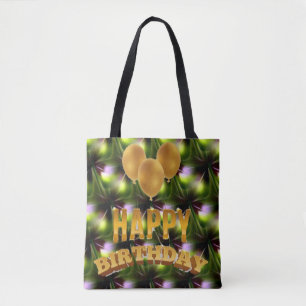 Stil: All-Over-Print Tote Bag, Medium Der Klassike Tasche