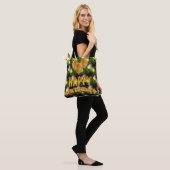Stil: All-Over-Print Tote Bag, Medium Der Klassike Tasche (Am Model)