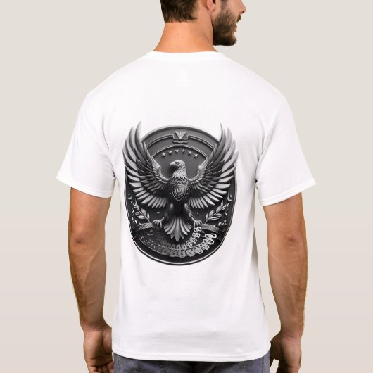 Stil: Bella+Leinwand Tri-Mix-T - Shirt (Rückseite)