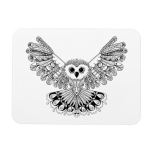Stil Black Owl Magnet