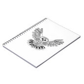 Stil Black Owl Notizblock (Linke Seite)