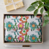 Stil-Blume der 1970er Jahre Seidenpapier (Geschenk)