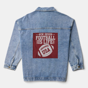 Stil: Damen-Denimjacke (Jeansjacke) Diese benutzer Jeansjacke