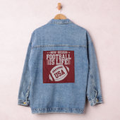 Stil: Damenbinde (Jean Jacket) Dieser cus Jeansjacke (Hangar)