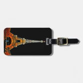 Stil: Das Eiffelturm-Gepäckstück Gepäckanhänger (Vorderseite horizontal)