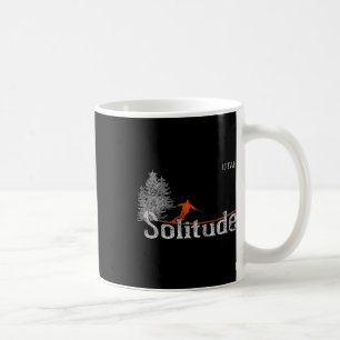 Stil der 1980er Jahre Solitude Utah Vintag Skiing Kaffeetasse