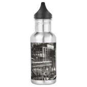 Stil der 90er Jahre Edelstahlflasche (Links)
