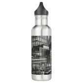 Stil der 90er Jahre Edelstahlflasche (Links)