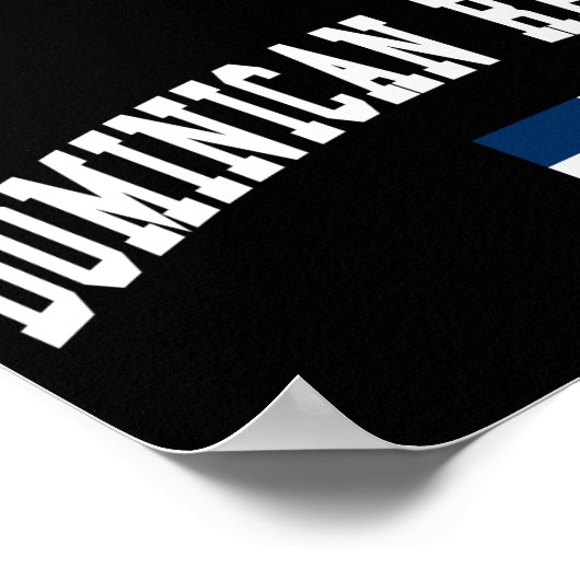 Stil der Dominikanischen Republik Poster (Ecke)