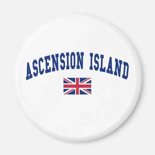 Stil der Insel Ascension Magnet (Vorne)