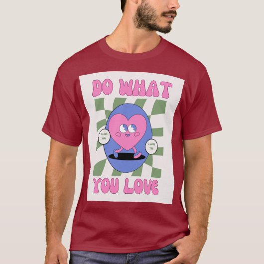 Stil: Der männliche T - Shirt (Vorderseite)