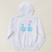 Stil: Erwachsener Pullover Hoodie (Ash vivid)  (Design Rückseite)
