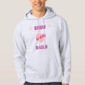 Stil: Erwachsener Pullover Hoodie (Ash Vivid) (Vorderseite)