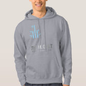 Stil: Erwachsener Pullover Hoodie (Grau Vivid) (Vorderseite)