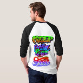 Stil: Herren Basic 3/4 Sleeve Raglan T - Shirt Hit (Schwarz voll)