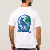 Stil Herren Basic T-Shirt Bequem lässig und l (Rückseite)