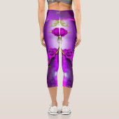 Stil High Waisted Capris nach Maß mit Sorgfalt her (Rückseite)