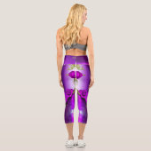 Stil High Waisted Capris nach Maß mit Sorgfalt her (Rückseite)