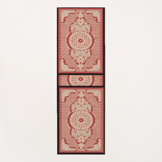 Stil: Lebhaftes Yoga Mat Design Yogamatte (Vorderseite)