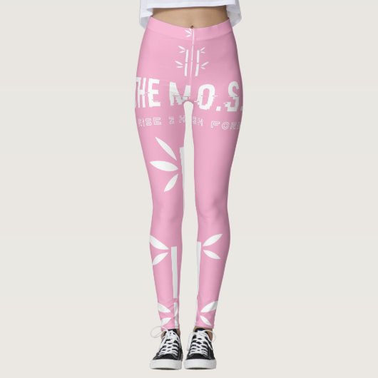 Stil: Leggings (Pink) (Vorderseite)