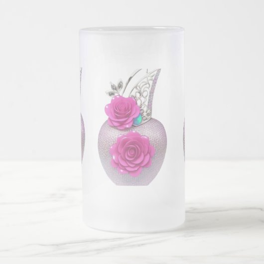 Stil: Mattierte Tasse aus Glas (Mittel)