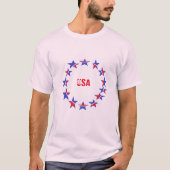 Stil: Men's Basic T - Shirt — Patriotic USA (Vorderseite)