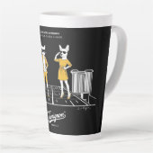 Stil mit diesem einzigartigen Mug Milchtasse (Rechte Ecke)