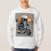 Stil nachvollziehen: Motorrad-Inspiriert T - Shirt (Vorderseite)