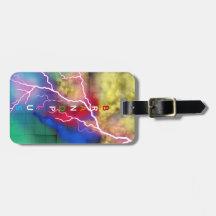 Stil: Personalisierte Gepäckmarken