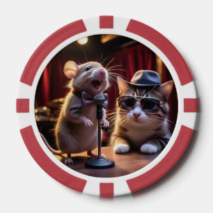 Stil: Poker-Chips zusammengesetzt, um Poker-Chip i Pokerchips