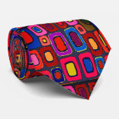 Stil, Rechtecke, Design Krawatte (Gerollt)