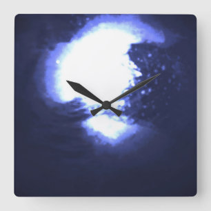 STIL UND DESIGN DER Wall-Uhr Quadratische Wanduhr